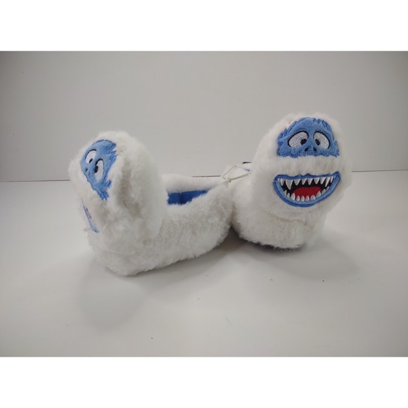 Infant Size 3 Slippers Bumble Abominable Snowman Rudolph Red Nosed Reindeer - Picture 2 of 8